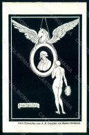 Artist Signed Christiani M. Posthumous Fame Nachruhm Pegasus Postcard HR1278 - Scuole