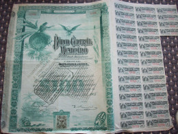 Action 1905 ( Banco Cantral Mexicano ) - Banco & Caja De Ahorros