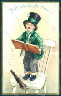 Artist Signed Clapsaddle ? St. Patrick Boy Relief Postcard HR0591 - Altri & Non Classificati