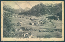 Trento Vigo Di Fassa Sella Colbel PIEGA Cartolina ZC5593 - Trento