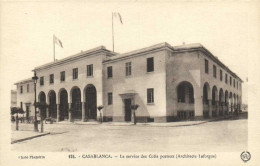 CASABLANCA Le Service Des Colis Postaux (Architecte Laforgue ) RV - Casablanca