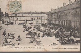 51 - SAINTE MENEHOULD -  LE MARCHE  PLACE D AUSTERLITZ - Sainte-Menehould