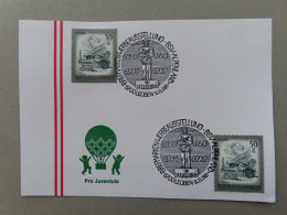Österreich Pro Juventute - Mit Sonderstempel 11. 11. 1989 Leoben, Briefmarkenwerbeausstellung BSV Alpenland (Nr.516) - Autres & Non Classés