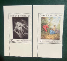 Czech Republic 2017 - Works Of Art On Stamps - Paintings. - Autres & Non Classés