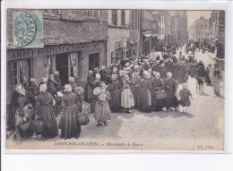 SAINT-POL-de-LEON: Marchandes De Beurre - état - Saint-Pol-de-Léon