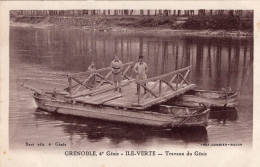 GRENOBLE , 4 éme Génie , ILE-VERTE , Travaux Du Génie - Grenoble