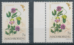 1991. Flowers Of The Continents (II.) - America - Misprint - Variétés Et Curiosités