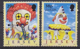 Europa Cept 2002 Jersey 2v ** Mnh (59540C) - 2002