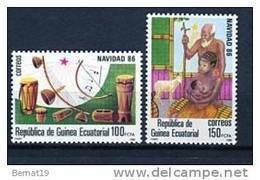 Guinea Ecuatorial 1986. Edifil 87-88 ** MNH. - Equatorial Guinea