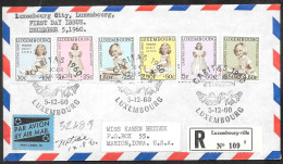 Lussemburgo/Luxembourg: FDC Raccomandata, Registered, Recommandè, Bambina, Little Girl, Fille - Sonstige & Ohne Zuordnung