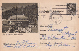 A24341,43- Scouts ,pioneers Romania ,  Scouts Camp For Reading ,tabara De Pionieri  Postal Stationery  1957 2 X Colors - Entiers Postaux