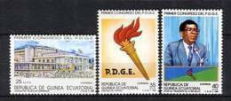 Guinea Ecuatorial 1989. Edifil 115-17 ** MNH. - Guinée Equatoriale