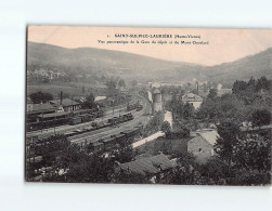 SAINT SULPICE LAURIERE : Vue Panoramique De La Gare Du Dépôt Et Du Mont Chatelard - Très Bon état - Otros & Sin Clasificación