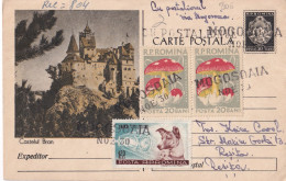 A24342 - BRAN CASTEL DRACULA  Romania   Postal Stationery   Good Shape 1958 - Entiers Postaux