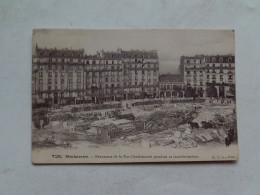 (Paris - 75018) -  MONTMARTRE - Panorama De La Rue Gaulaincourt Pendant Sa Transformation..................voir Scans - Arrondissement: 18