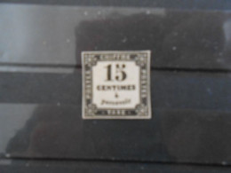 FRANCE YT TX 3B TYPOGRAPHIE 15c. - 1859-1959 Mint/hinged