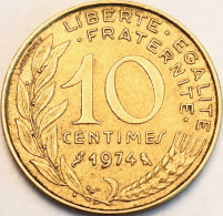 France - 10 Centimes 1974, KM# 929 (#4224) - 10 Centimes