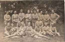 Carte Photo Réservistes Au Camp De La Courtine 1930 - Regimientos