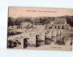 SAINT JUNIEN : Pont Et Notre-Dame Du Pont - état - Saint Junien