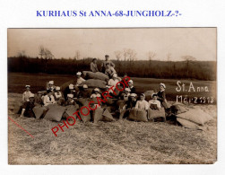 KURHAUS St ANNA-JUNGHOLZ-68-Infirmieres-CARTE PHOTO Allemande-GUERRE 14-18-1 WK-Militaria- - Otros & Sin Clasificación