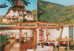 509 - Gasthaus Kranz, Wieden (Rückseite Bedruckt) - Ca. 1980 - Loerrach