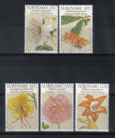 Suriname 1981 Flowers Y.T. 809/813 (0) - Suriname