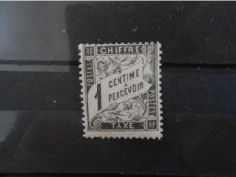 FRANCE YT TX 10 TYPE DUVAL 1c. Noir** - 1859-1959 Mint/hinged