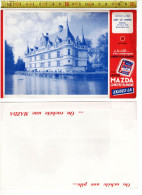 SOLDE 2002 - LA PILE MAZDA - INDRE ET LOIRE AZAY LE RIDEAU CHATEAU - BUVARD - Advertising