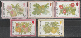 BERMUDES - N°661/5 ** (1994) Fruits - Bermudas