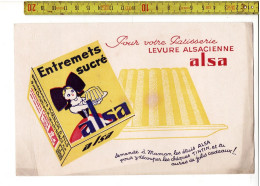 SOLDE 2002 -(2)  ENTREMETS SUCRE  ALSA - Advertising