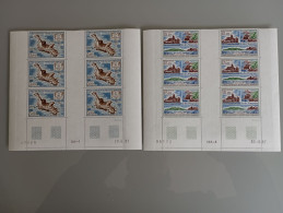 TAAF FSAT 1988 Yvert PA 100/1 ** MNH X 6  Cote 59.40 € Iles Aux Pingouins Et Crozet  Je Liquide - Neufs