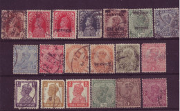 Angleterre - British Empire India - 19 Timbres Différents - 6964 - Other & Unclassified