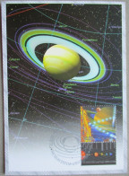 ISRAEL 2006 MAXIMUM CARD POSTCARD SOLAR SYSTEM SATURN STAMP POSTAL SERVICES CARTOLINA CARTE POSTALE POSTKARTE CARTOLINA - Maximum Cards