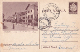 A24351  -  Locuinte Muncitoresti Cartier Grivita Rosie Postal Stationery  Postal Stationery 1959 - Ganzsachen