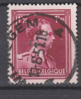 COB 832 Oblitération Centrale WIJNEGEM - 1936-1957 Collar Abierto