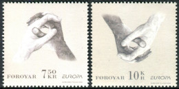  Tema Europa -    CEPT  Feroe 2006. La Integración  (2 Sellos) - Nº 568/569     - Faroe Islands