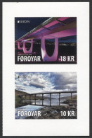  Tema Europa -    CEPT  Feroe 2018. Arquitectura Y Pratrim. Puentes (adh. De Cr - Faroe Islands