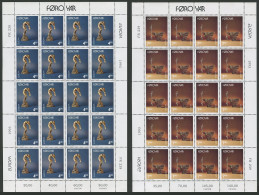  Tema Europa -    CEPT  Feroe 1993 En Mh De 20 Series       Feroe 1993 En Mh De - Faroe Islands