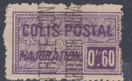 Algérie Colis Postaux N° 13 X 60 C. Violet Trace De Charnière Dentelure Médiocre Sinon TB - Paketmarken