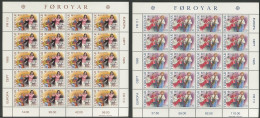  Tema Europa -    CEPT  Feroe 1985 En Mh De 20 Series       Feroe 1985 En Mh De - Faroe Islands