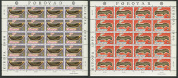  Tema Europa -    CEPT  Feroe 1989 En Mh De 20 Series       Feroe 1989 En Mh De - Faroe Islands