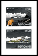  Tema Europa -    CEPT  Feroe 2022  "Mitos Y Leyendas" (2 Sellos) Adh. Nº1038/3 - Faroe Islands