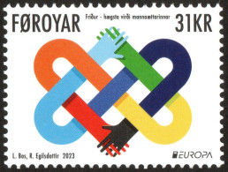  Tema Europa -    CEPT  Feroe 2023 "La Paz" Nº1061       Feroe 2023 "La Paz" Nº - Faroe Islands