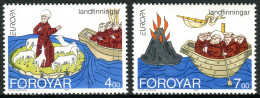  Tema Europa -    CEPT  Feroe. 1994. "Europa Y Los Descubrimientos" (2 Sellos)  - Färöer Inseln