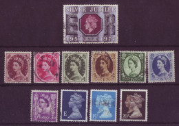 Angleterre - Queen Elisabeth II - 11 Timbres Différents - 6975 - Autres & Non Classés