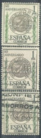 SPAIN,  1962, 50th ANNIVERSARY OF UPAE STAMP QTY. 3 SPECIAL OFFER, # 1139, USED. - Oblitérés