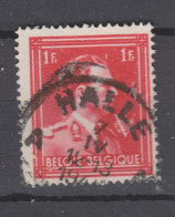 COB 690 Oblitération Centrale HALLE - 1936-1957 Col Ouvert