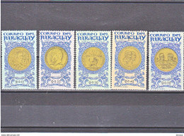 PARAGUAY 1965 MONNAIE Yvert 780-784 NEUF** MNH - Paraguay