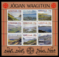 Feroe 2005 Correo 530/38 MH **/MNH Cuadros De Pintura De Jogvan Waagstein  (9 S - Faroe Islands