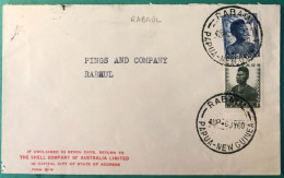 Papouasie-Nouvelle-Guinée, Divers Sur Enveloppe De RABAUL - (A1286) - Papouasie-Nouvelle-Guinée